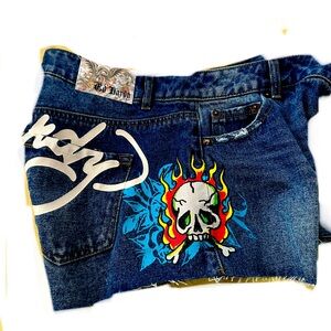 Brand new with tags/Ed Hardy Jean shorts size 28